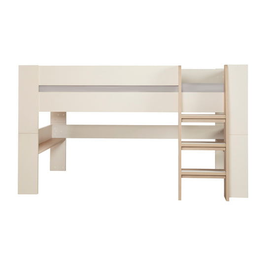 Lit mezzanine set 'Loft' - Série 'Flexi Grow' - Cashmere / décor chêne – Détourage (4/7)