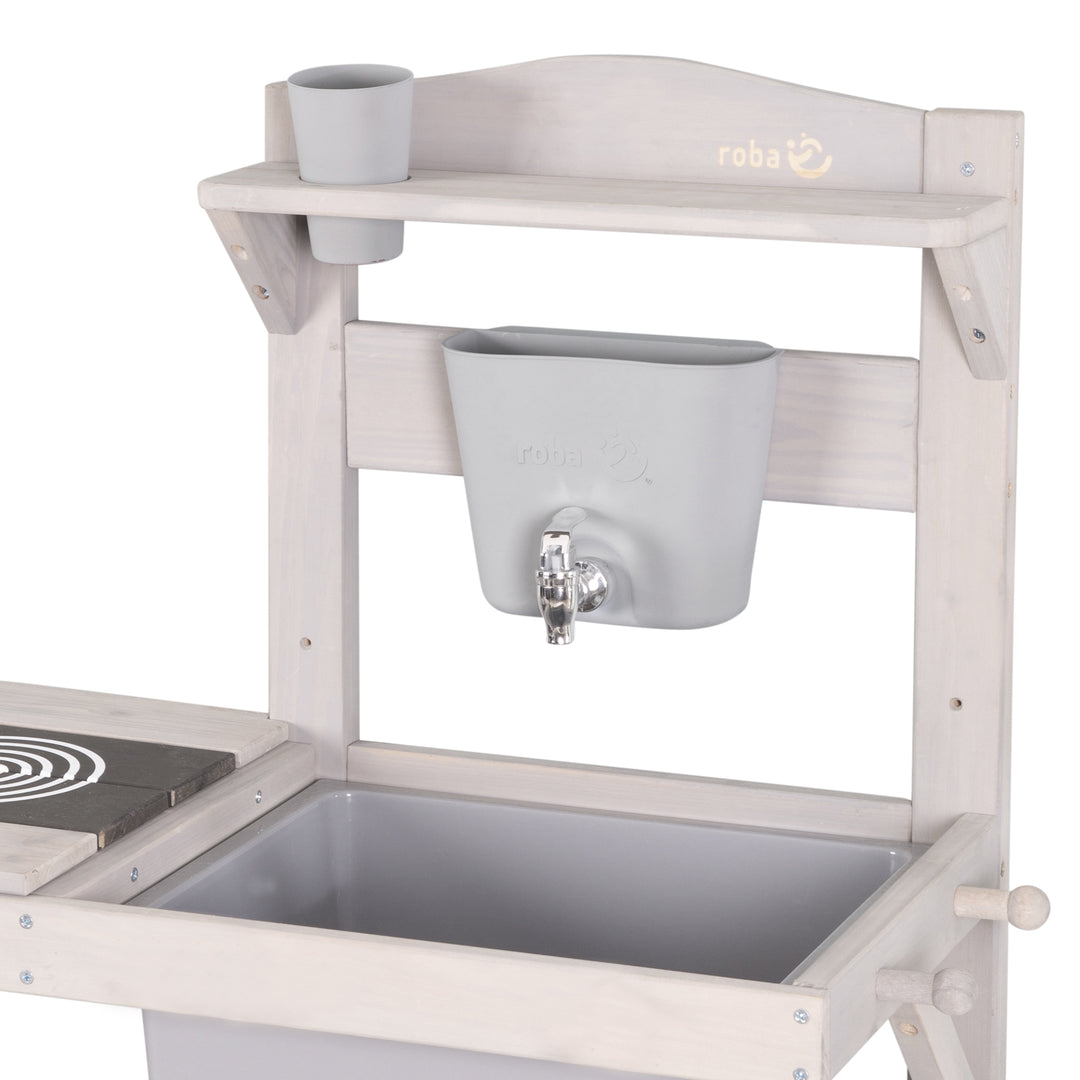 Contenitore per l'acqua per cucine da esterno - Accessori per attrezzature da gioco per esterno - Grigio – Ritaglio (3/7)