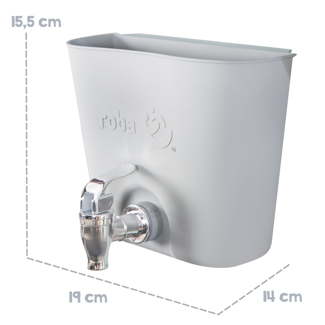 Contenitore per l'acqua per cucine da esterno - Accessori per attrezzature da gioco per esterno - Grigio – Infografica (7/7)