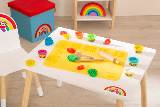 roba x Play-Doh set da gioco con box, kreativmatte, 12 pasta modellabile, attrezzi in legno & grembiule – Foto del prodotto (8/17)