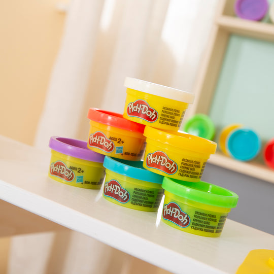 roba x Play-Doh set - Tappeto creativo 3D con 12 vasetti di pasta modellabile & attrezzi in legno – Foto di dettaglio (10/13)