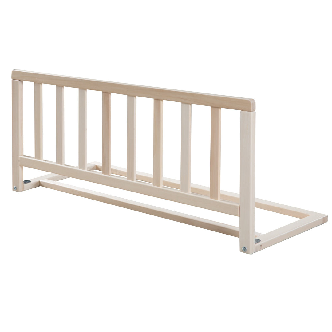 Bettschutzgitter 90 cm - Sicheres Schutzgitter aus Holz - Natur – Produktbild (1/3)