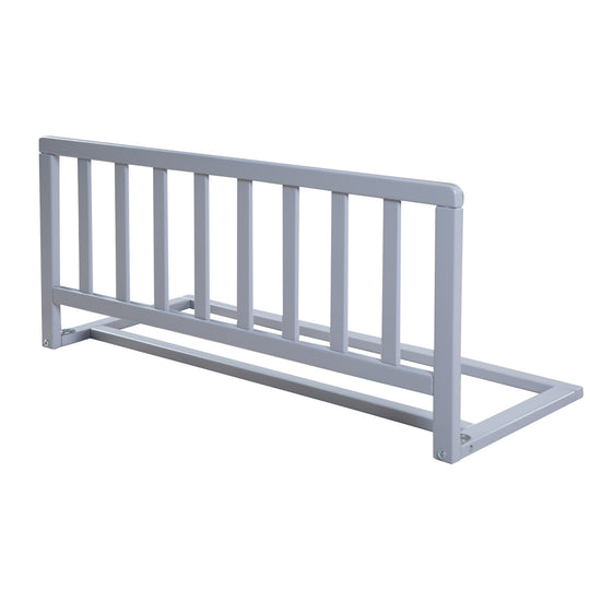 Sponda di sicurezza per letto 90 cm - Sicuro cancelletto di sicurezza in legno - Taupe laccato – Foto del prodotto (1/3)