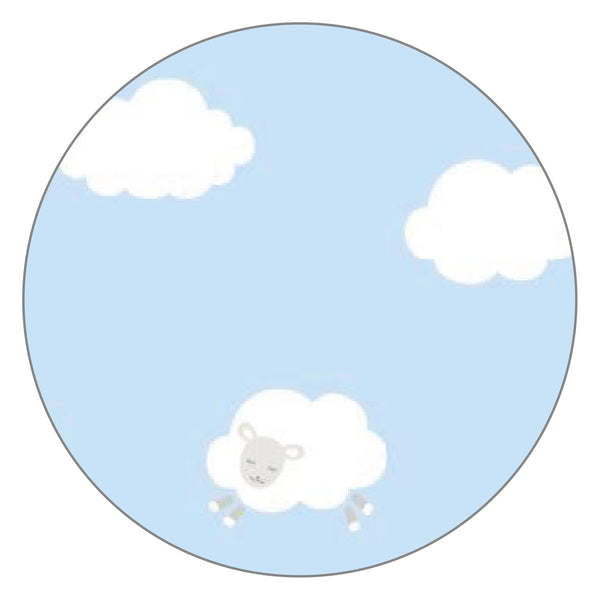 Button Kleine Wolke Textilserie