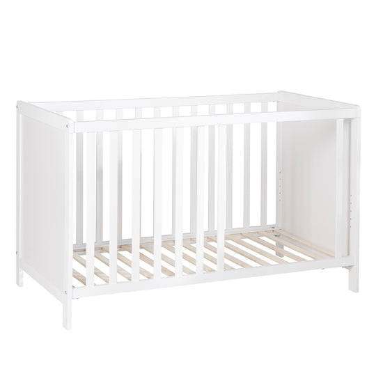 Multifunktionsbett with Beistellfunktion 60 x 120 cm, White, incl. Bettausstattung – Cutout (16/22)