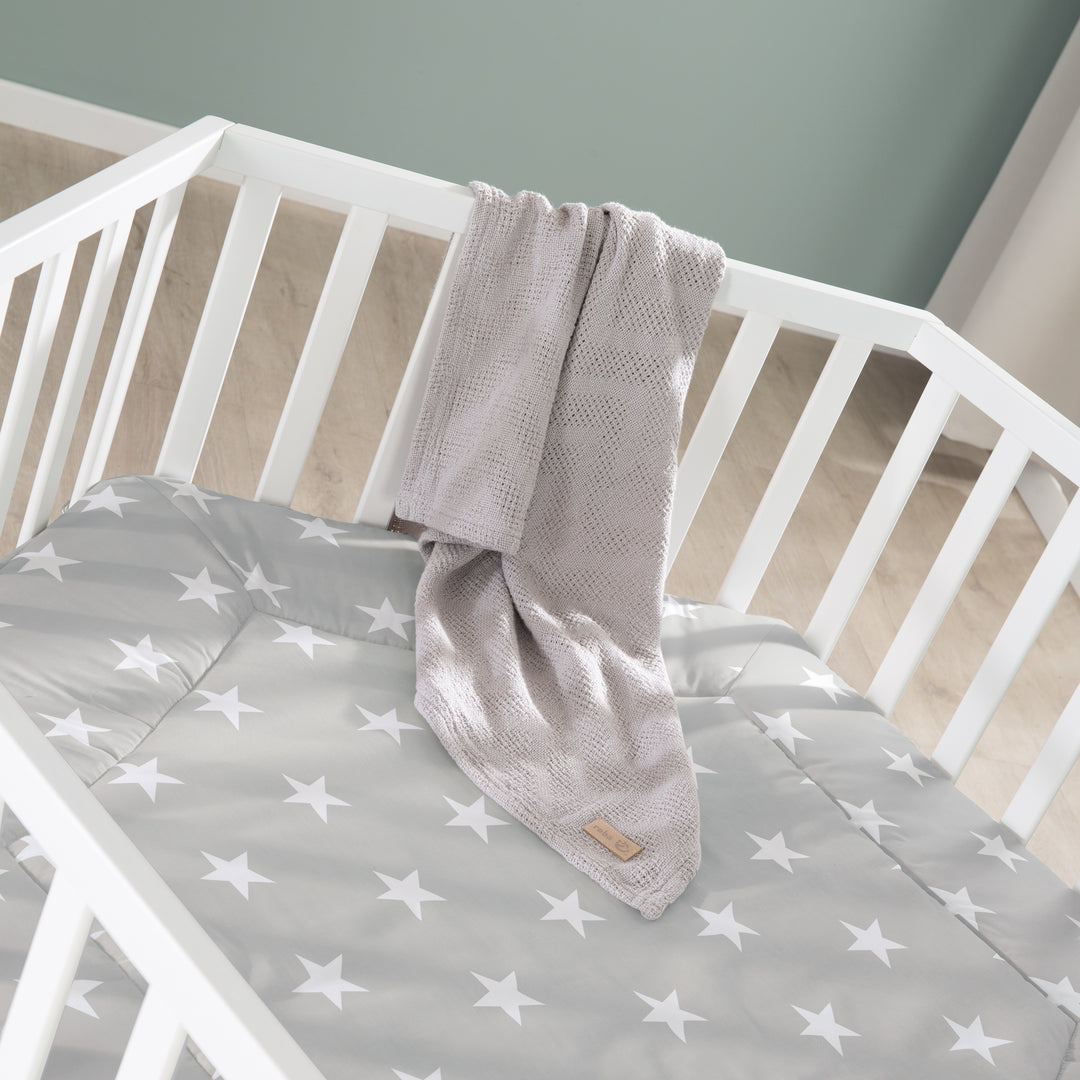 Parc 'Little Stars' 6côtés, incl. protection intérieure, bois blanc – Photo de détail (8/13)