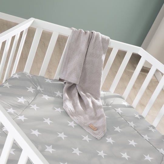 Parc 'Little Stars' 6côtés, incl. protection intérieure, bois blanc – Photo de détail (8/13)