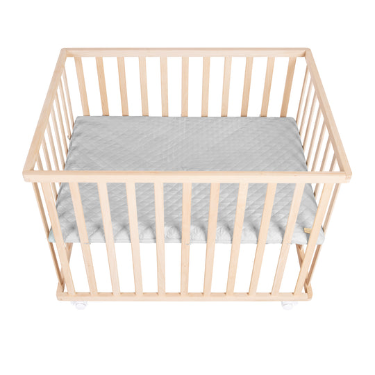 Box 'roba Style', 75 x 100 cm, in faggio biologico, incl. grigio inserto protettivo & rotelle – Ritaglio (3/14)