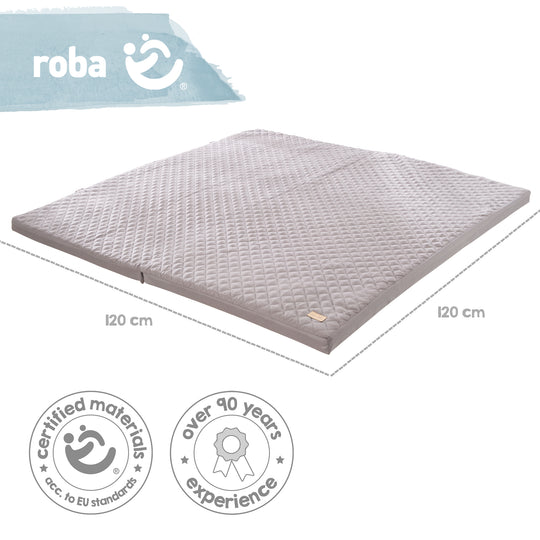 Tappeto gioco 'roba Style' 60 x 120 cm, pieghevole a 120 x 120 cm – Infografica (6/10)