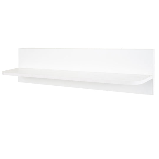 Estantería de pared universal, blanco, estantería decorativa para el espacio encima de el cómoda o como librería – Recorte (1/5)