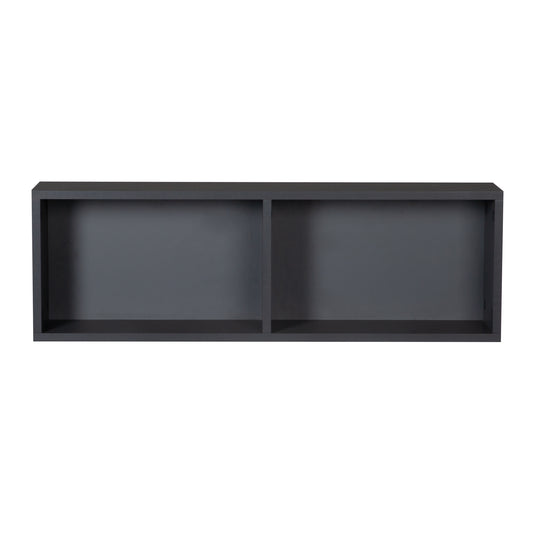 Estantería de pared universal antracita, estantería decorativa para el espacio encima de el cómoda cambiador – Recorte (4/6)