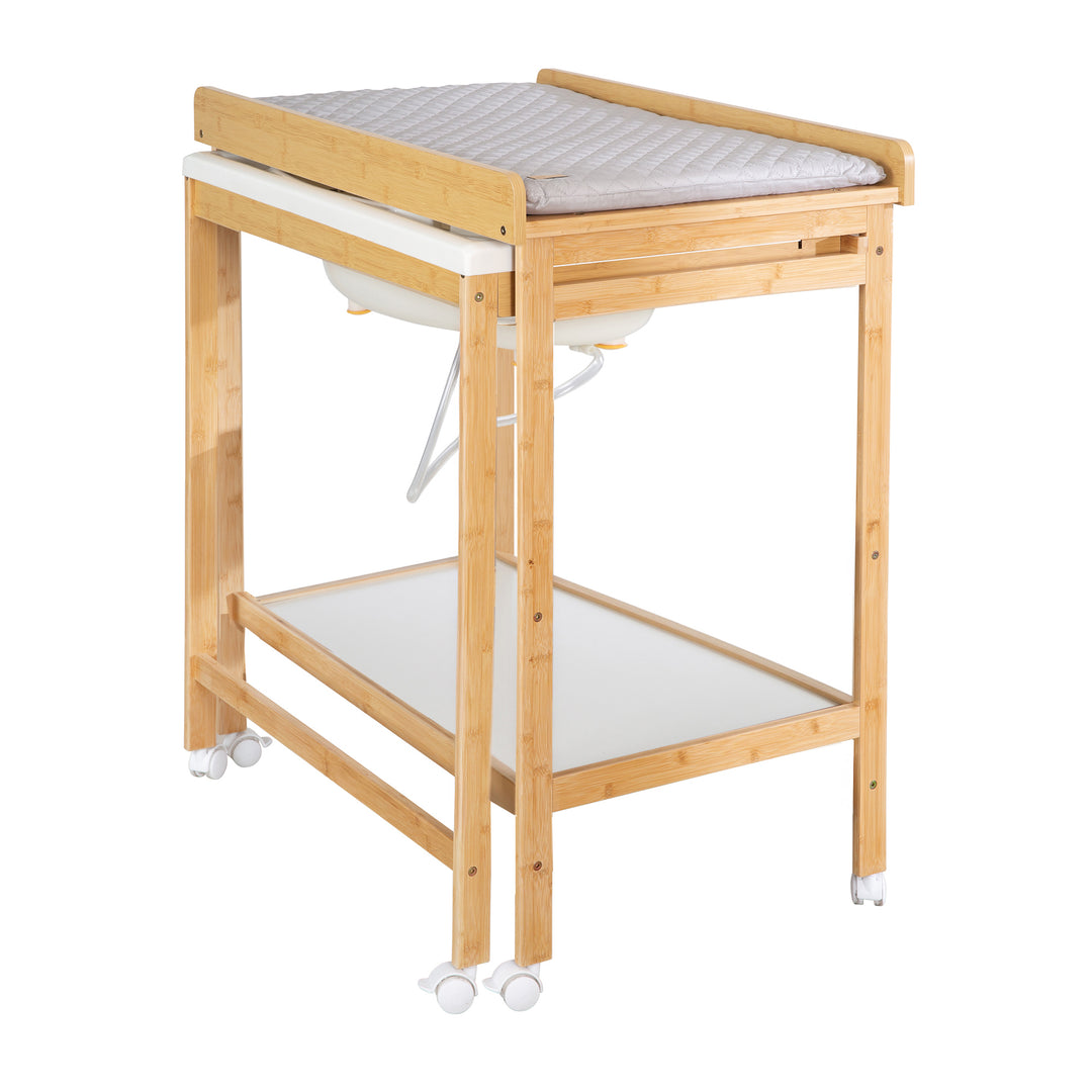 Combiné bain-change 'Bébé Pool' bicolore incl. matelas à langer 'roba Style' – Détourage (4/9)