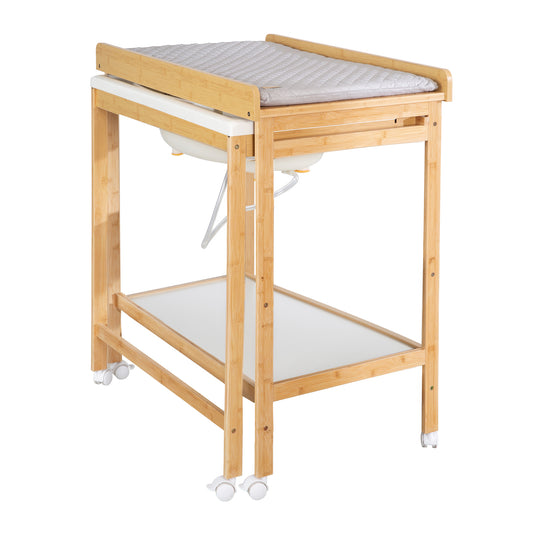 Combiné bain-change 'Bébé Pool' bicolore incl. matelas à langer 'roba Style' – Détourage (4/9)