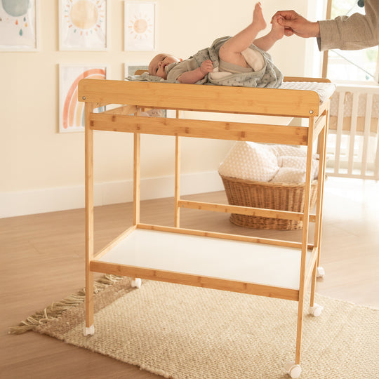 Combiné bain-change 'Bébé Pool' bicolore incl. matelas à langer 'roba Style' – Infographie (8/9)