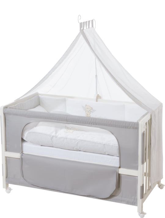 Room bed 'Heartbreaker', 60 x 120 cm, lettino da co-sleeping per letto matrimoniale, completa dotazione – Ritaglio (1/7)