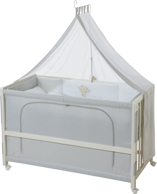 Room bed 'Heartbreaker', 60 x 120 cm, lettino da co-sleeping per letto matrimoniale, completa dotazione – Ritaglio (5/7)
