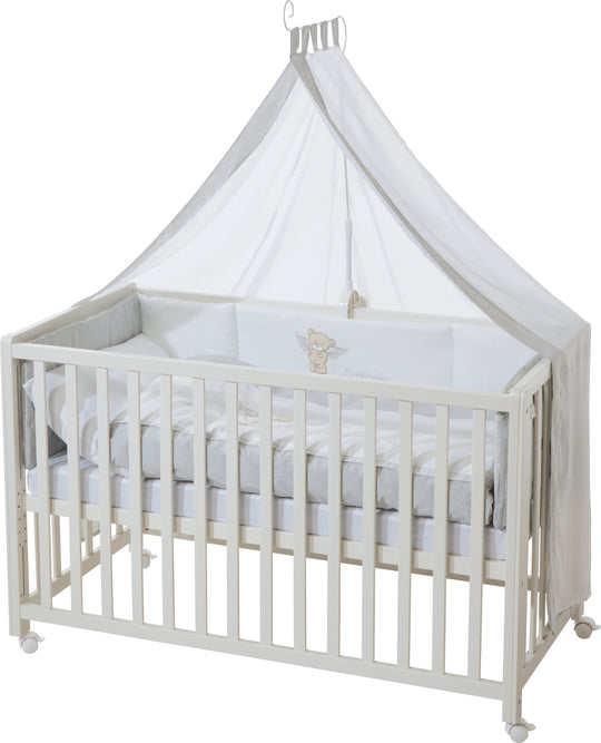 Room bed 'Heartbreaker', 60 x 120 cm, lettino da co-sleeping per letto matrimoniale, completa dotazione – Ritaglio (6/7)