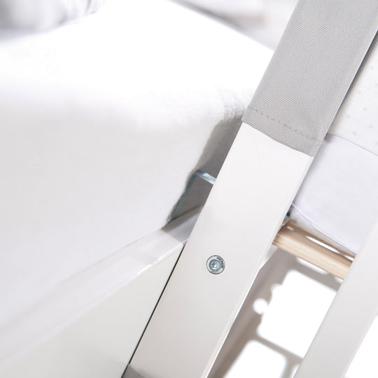 Room Bed 'Fox & Bunny', 60 x 120 cm, höhenverstellbar, Beistellbett zum Elternbett mit kompletter Ausstattung – Detailbild (8/13)