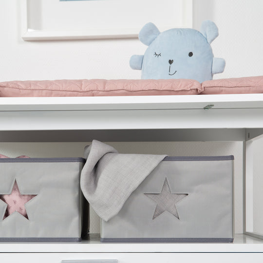 Room Set incl. Changing Table 'Hamburg' & Bedside Crib 60 x 120 cm incl. Slatted Frame – Detail Image (20/21)