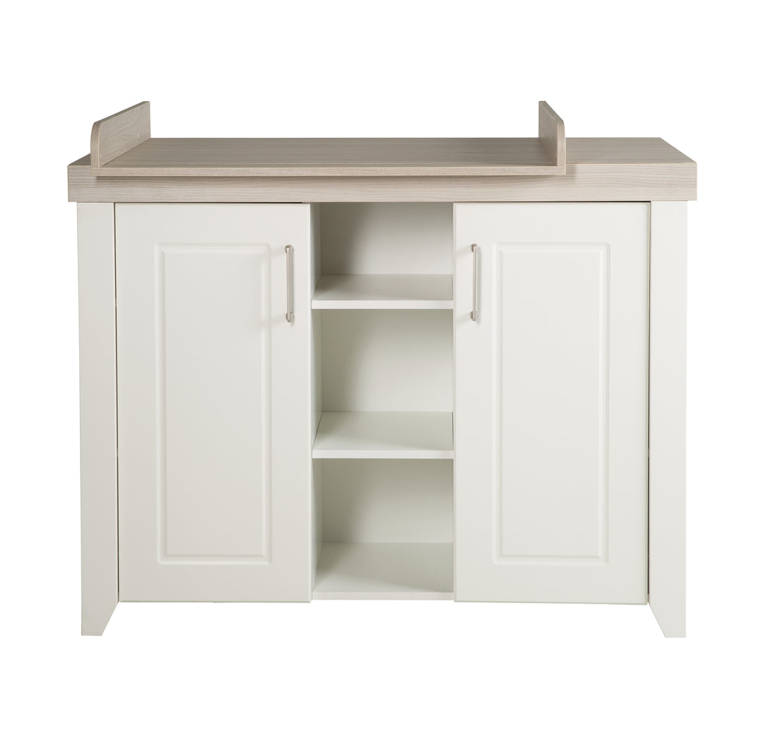 Cassettiera fasciatoio 'Felicia' con piano fasciatoio removibile, largo, stile country, altezza fasciatoio: 90 cm – Ritaglio (3/7)