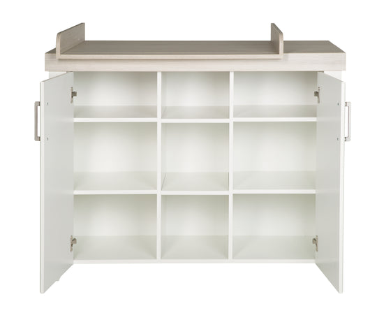 Cassettiera fasciatoio 'Felicia' con piano fasciatoio removibile, largo, stile country, altezza fasciatoio: 90 cm – Ritaglio (4/7)