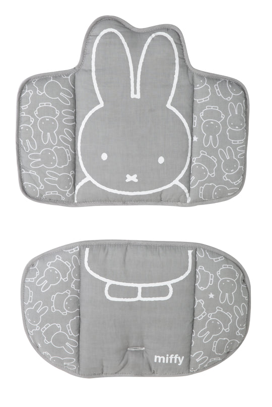 Treppenhochstuhl Sit Up FUN + Essbrett + Sitzkissen miffy® - Holz natur – Freisteller (11/14)