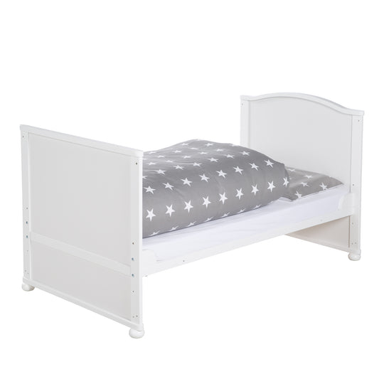 Complete Bed Set 'Little Stars', 70 x 140 cm, Convertible, incl. Bedding, Canopy, Nest Bumper & Mattress – Cutout (5/22)