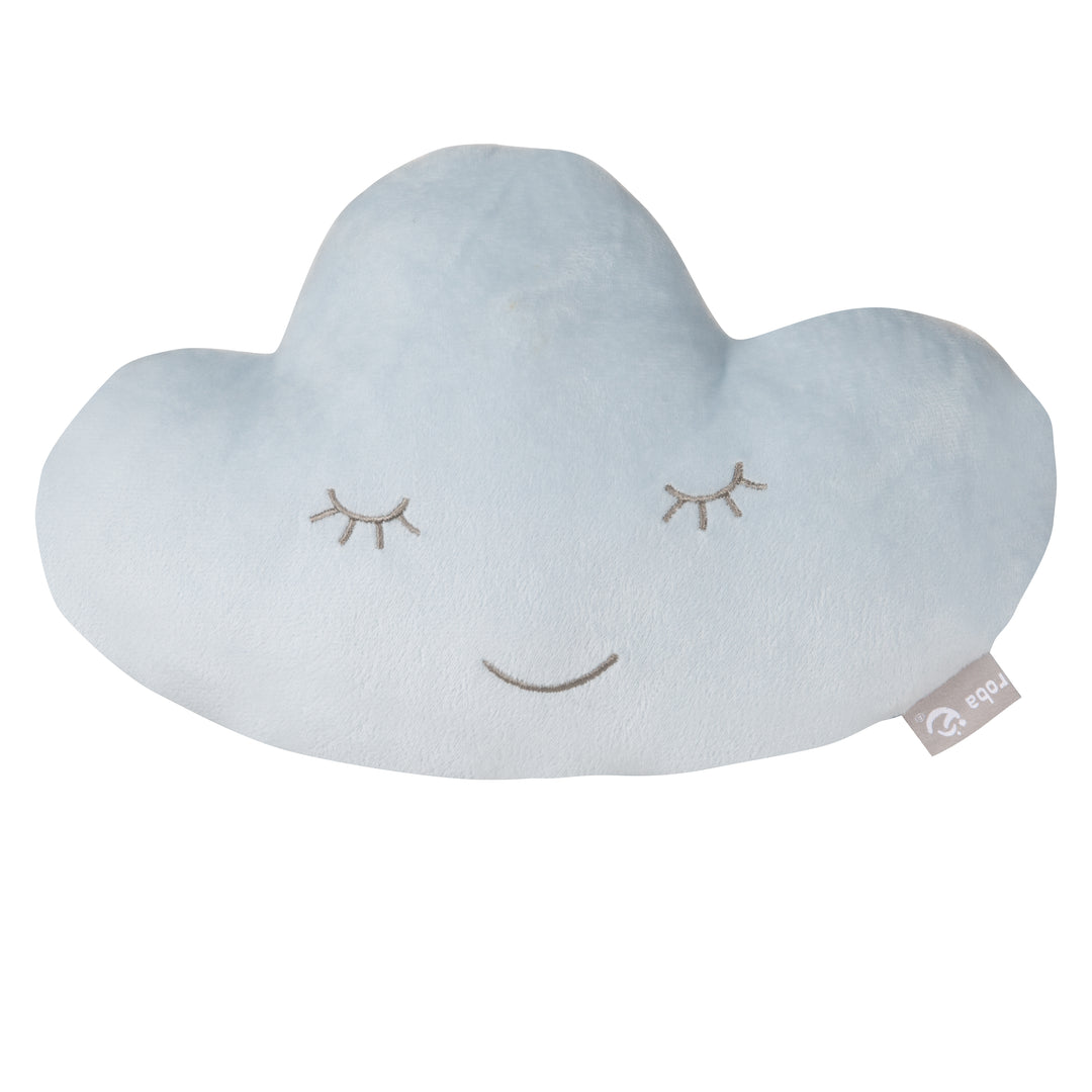 Kuschelkissen Wolke 'roba Style', Hellblau/Sky, flauschiges Dekokissen für Baby- & Kinderzimmer – Freisteller (1/6)