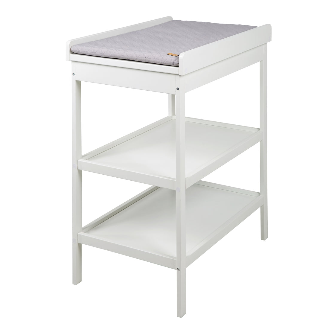 Set cameretta 'roba Style' incl. cassettiera fasciatoio & lettino da co-sleeping, con rete a doghe, 60 x 120 cm, bianco – Ritaglio (13/20)