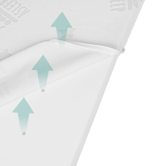 Babybettmatratze 'safe asleep®', AIR BALANCE EASY, 70 x 140 x 9 cm, für optimales Schlafklima – Produktbild (10/16)