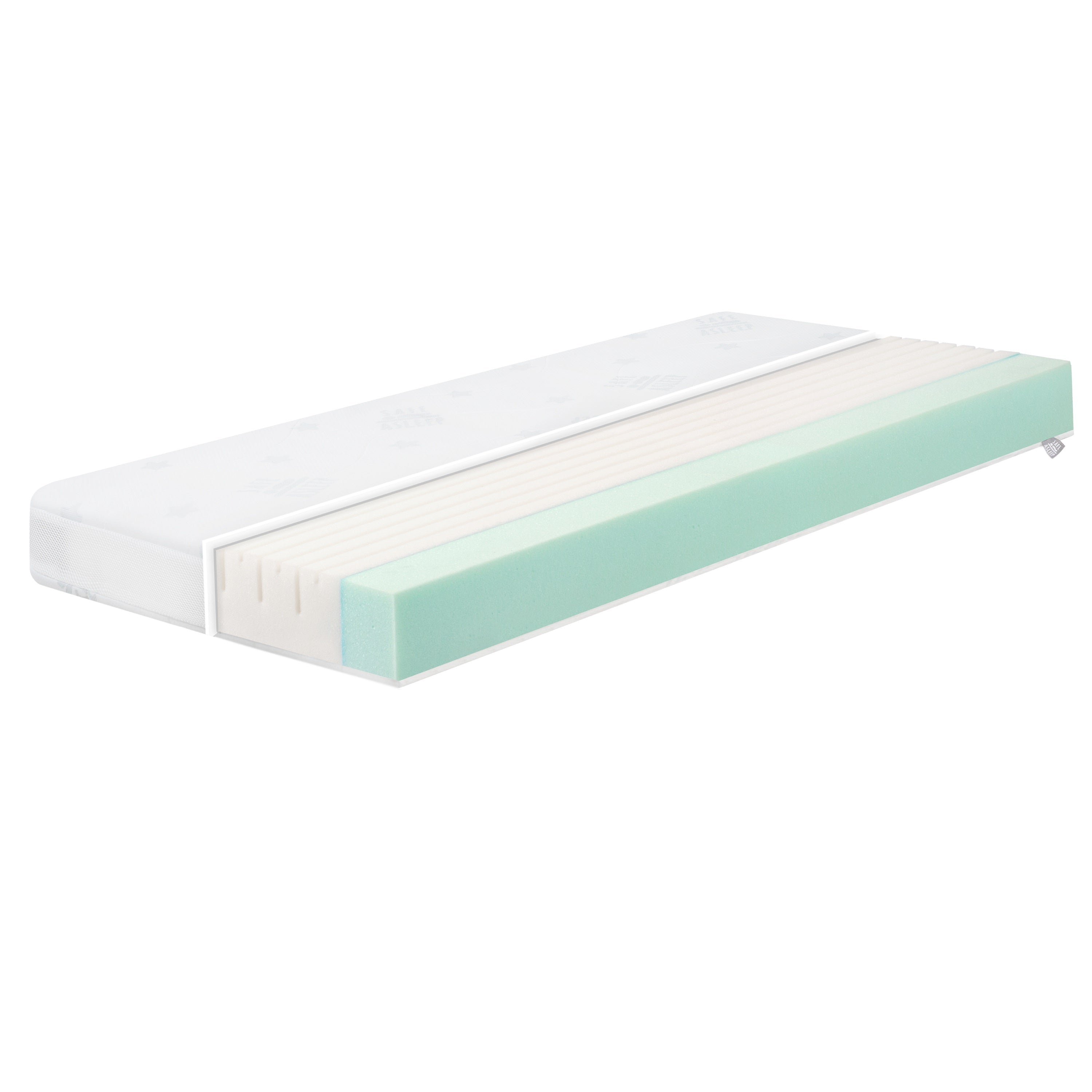 Babybettmatratze 'safe asleep®', AIR BALANCE PLUS, 60 x 120 x 9 cm, für optimales Schlafklima – Produktbild (1/23)