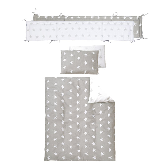 Room bed 'Little Stars', 60 x 120 cm, lettino da co-sleeping per letto matrimoniale con completo dotazione – Ritaglio (3/8)