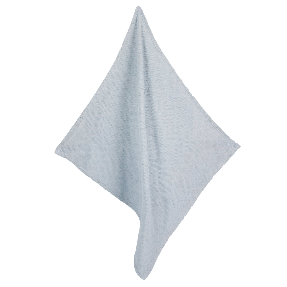 Organic Decke 'Lil Planet', Strickoptik, Bio-Baumwolle, GOTS zertifiziert, 80 x 80 cm – Freisteller (2/7)