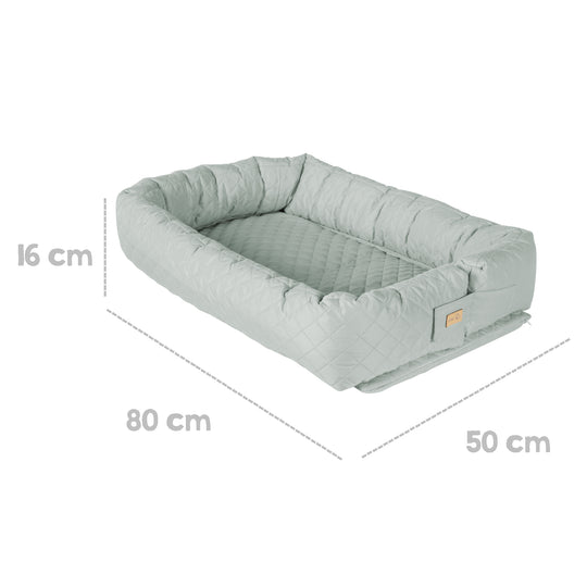 Sdraietta 3 in 1 'roba Style' frosty green - Lettino da viaggio, paracolpi o materassino fasciatoio – Infografica (3/7)