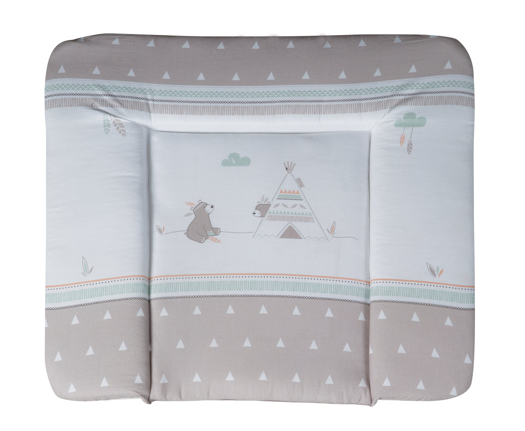 Wickelauflage 'Indibär', 85 x 75 cm, weiche Wickelunterlage, PU beschichtet – Freisteller (1/1)