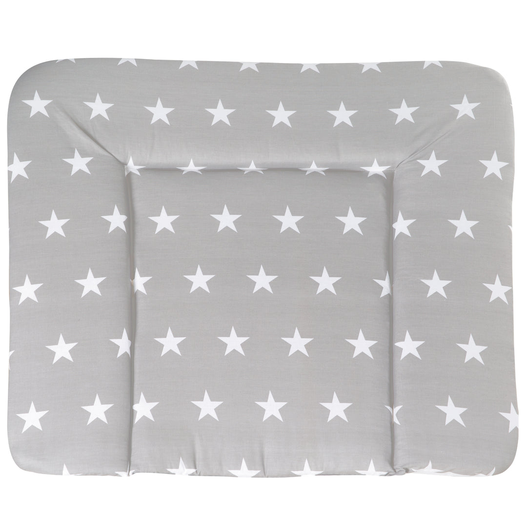 Wickelauflage 'Little Stars', 85 x 75 cm, phthalatfrei, weiche Wickeltischunterlage – Freisteller (1/1)