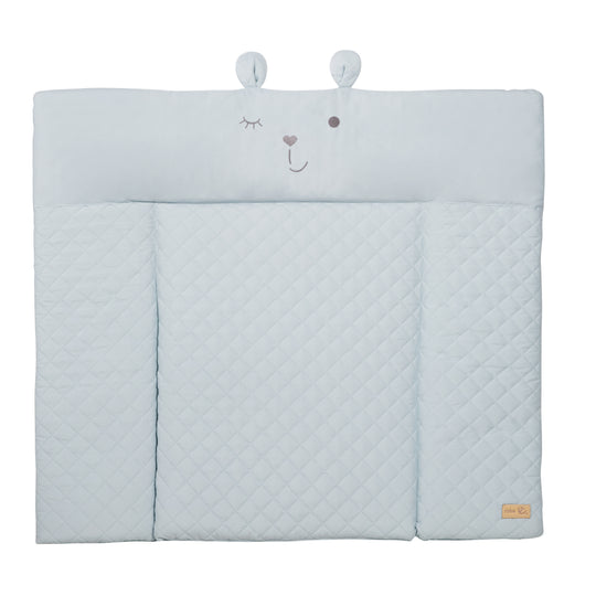 Materassino fasciatoio soft 'roba Style', 85 x 75 cm, lavabile, con muso da orso 'Benny' – Ritaglio (1/7)