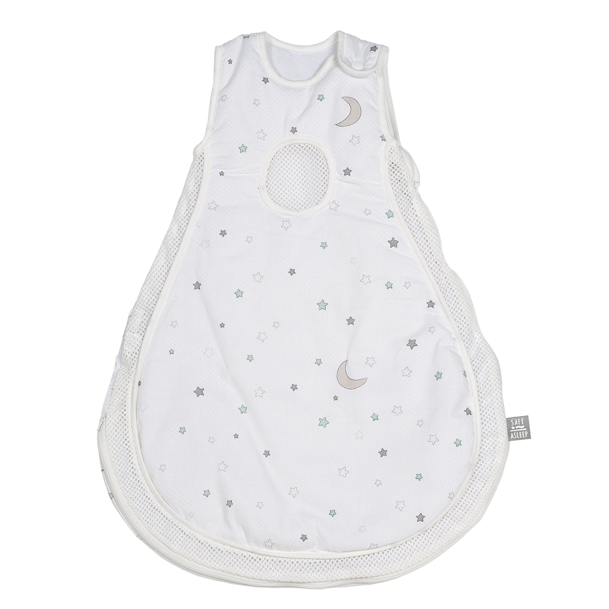 Safe asleep®' sacco nanna easy air, design 'Sternenzauber', in cotone & mesh – Ritaglio (1/3)