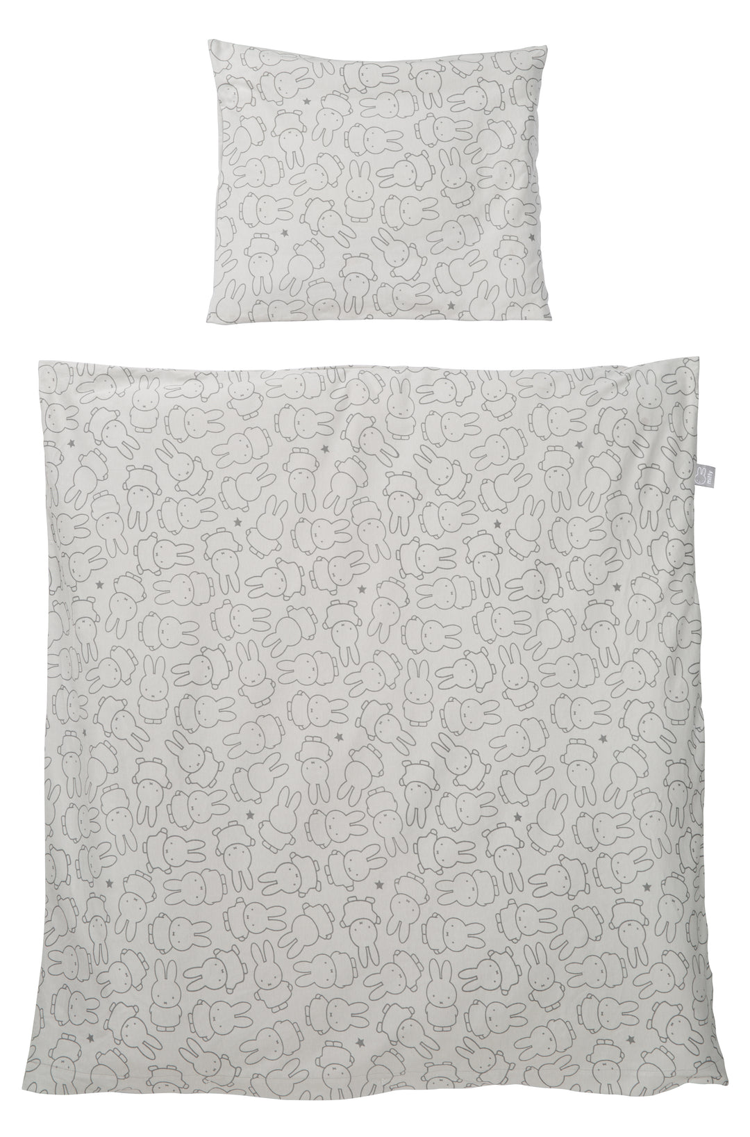 Wiegenbettwäsche 'miffy®', aus 100% Baumwoll-Jersey, 80 x 80 cm, für Babybett & Stubenwagen – Freisteller (1/3)