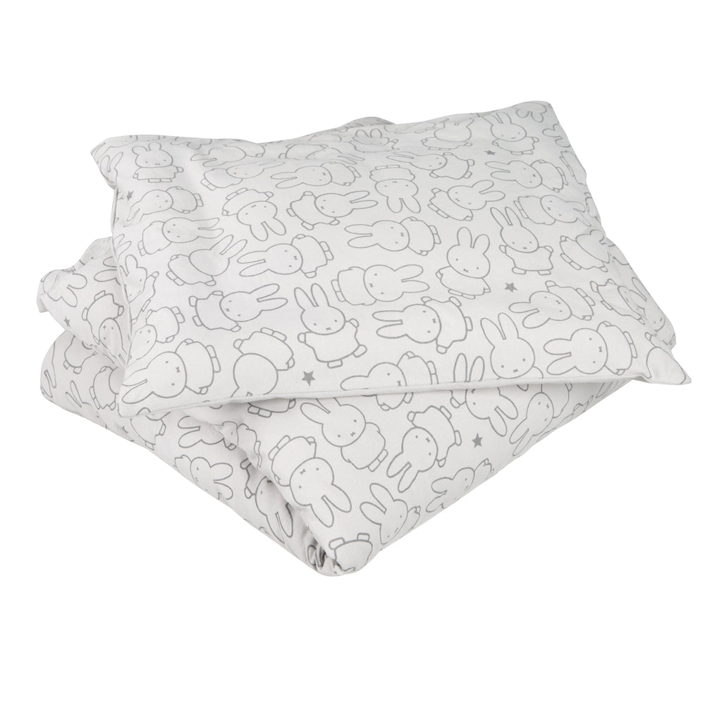 Wiegenbettwäsche 'miffy®', aus 100% Baumwoll-Jersey, 80 x 80 cm, für Babybett & Stubenwagen – Freisteller (2/3)