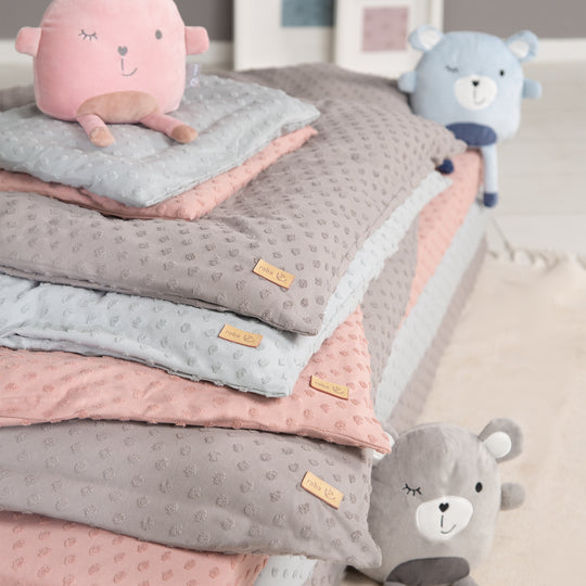 Organic linge de lit 'Lil Planet', 2pièces, rose/mauve, 100 x 135 cm, jersey GOTS certifié – Photo d'ambiance (4/8)