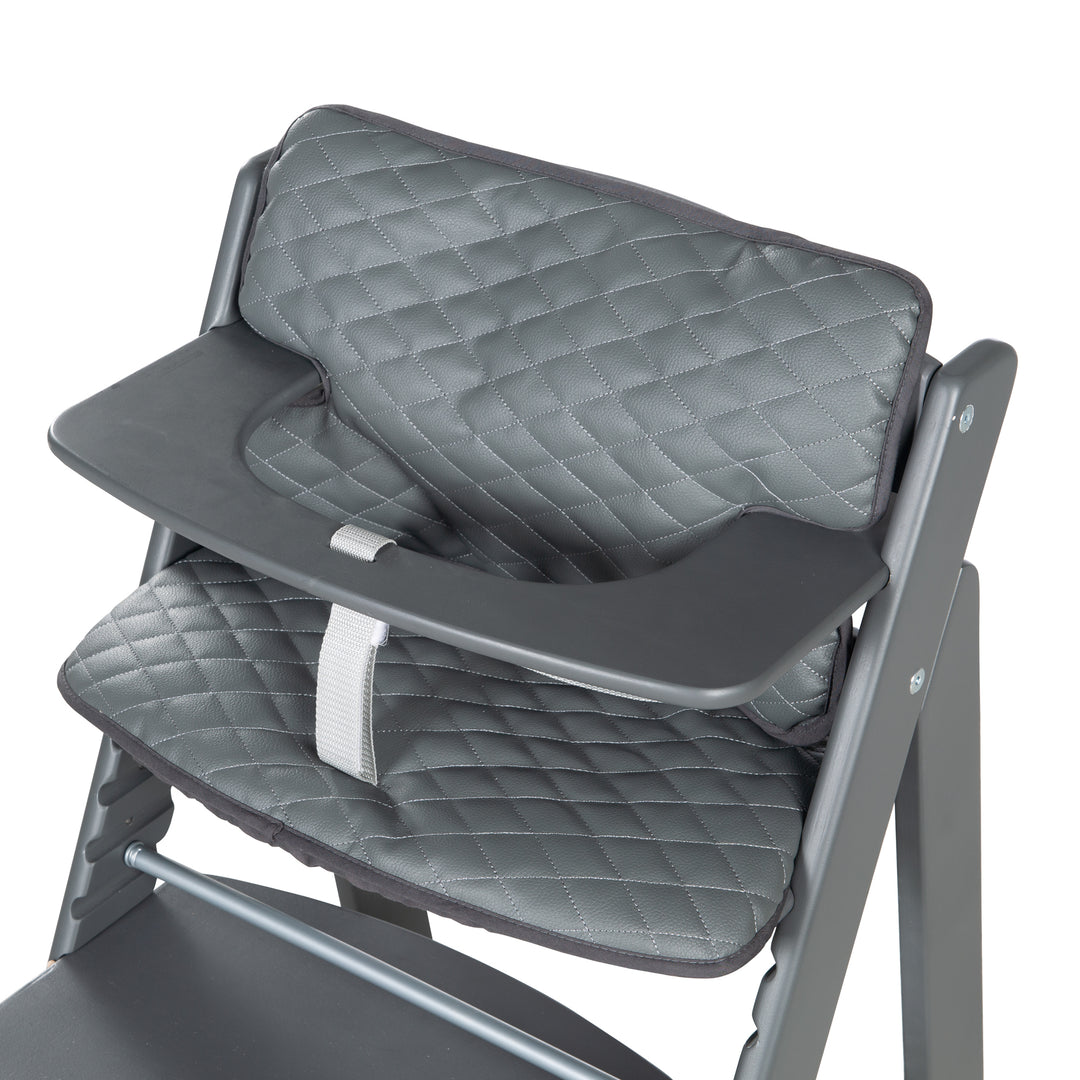 Riduttore per seduta 'Luxe' - 2pezzi. riduttore 'Graphite trapuntato' per tutti 'Sit Up' seggioloni – Foto d'ambiente (4/5)