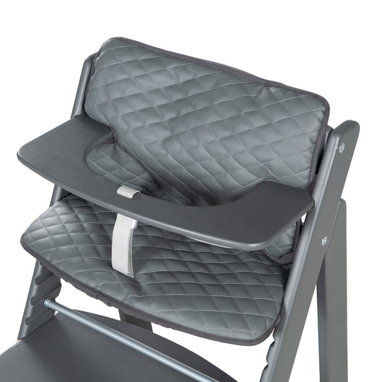 Riduttore per seduta 'Luxe' - 2pezzi. riduttore 'Graphite trapuntato' per tutti 'Sit Up' seggioloni – Foto d'ambiente (4/5)