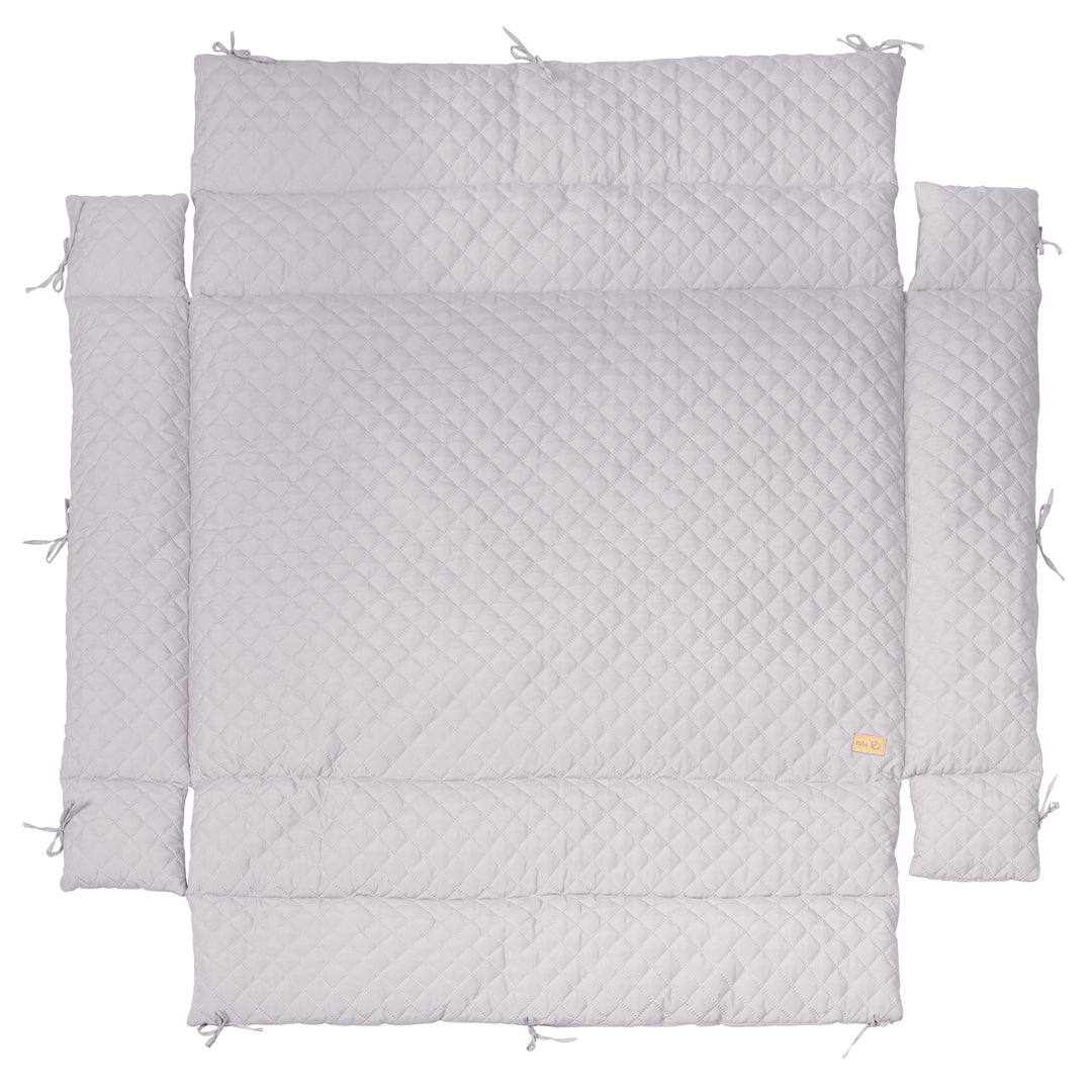 Laufgittereinlage 'roba Style' für Laufgitter 75 x 100 bis 100 x 100 cm - Silbergrau – Freisteller (1/7)