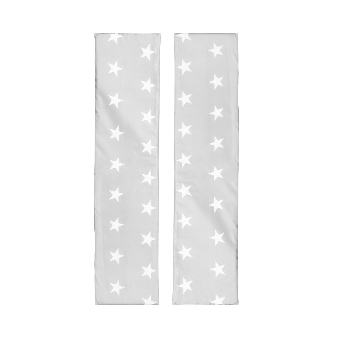 Seating Set Outdoor+ 1 Table, 2 Benches, Parasol & Seat Cushions 'Little Stars' - Teak – Cutout (10/16)