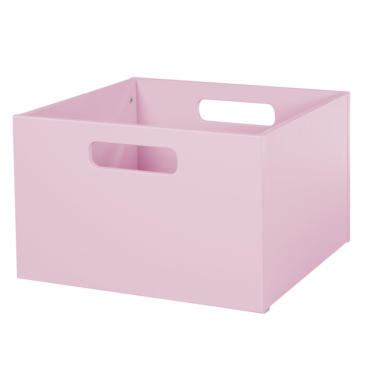 Aufbewahrungsbox für Kinderzimmer, Stauraum für Spielzeug, Deko, pink – Freisteller (1/10)