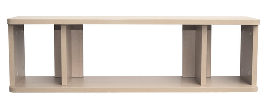 Nappy Shelf, Wall Board with 2 Sliding Partitions on Hidden Guide Rail, Decor 'Ahorn' – Product Image (3/3)