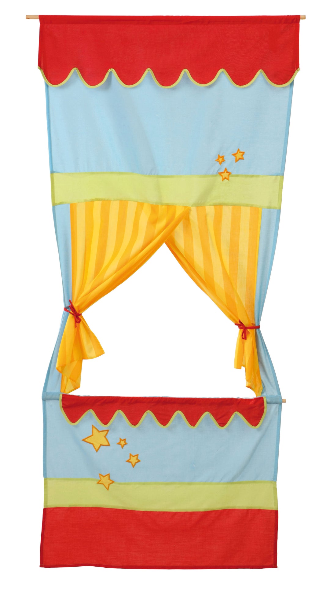 Tür-Kasperletheater, platzsparendes Kinder Puppentheater, Kaspertheater zum Aufhängen – Produktbild (1/3)