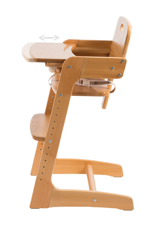 Seggiolone evolutivo 'Kid Up', legno massello naturale, che cresce con il bambino seggiolone per neonati e bambini – Foto del prodotto (11/13)
