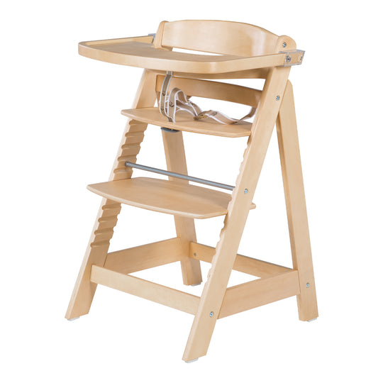 Treppenhochstuhl Sit Up FUN + Essbrett + Sitzkissen miffy® - Holz natur – Freisteller (13/14)